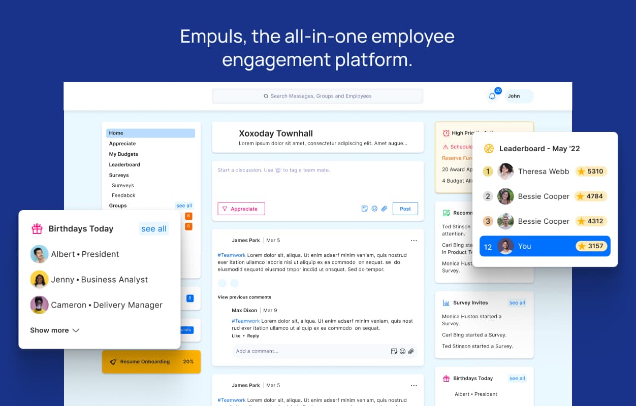 Empuls Employee Engagement Platform